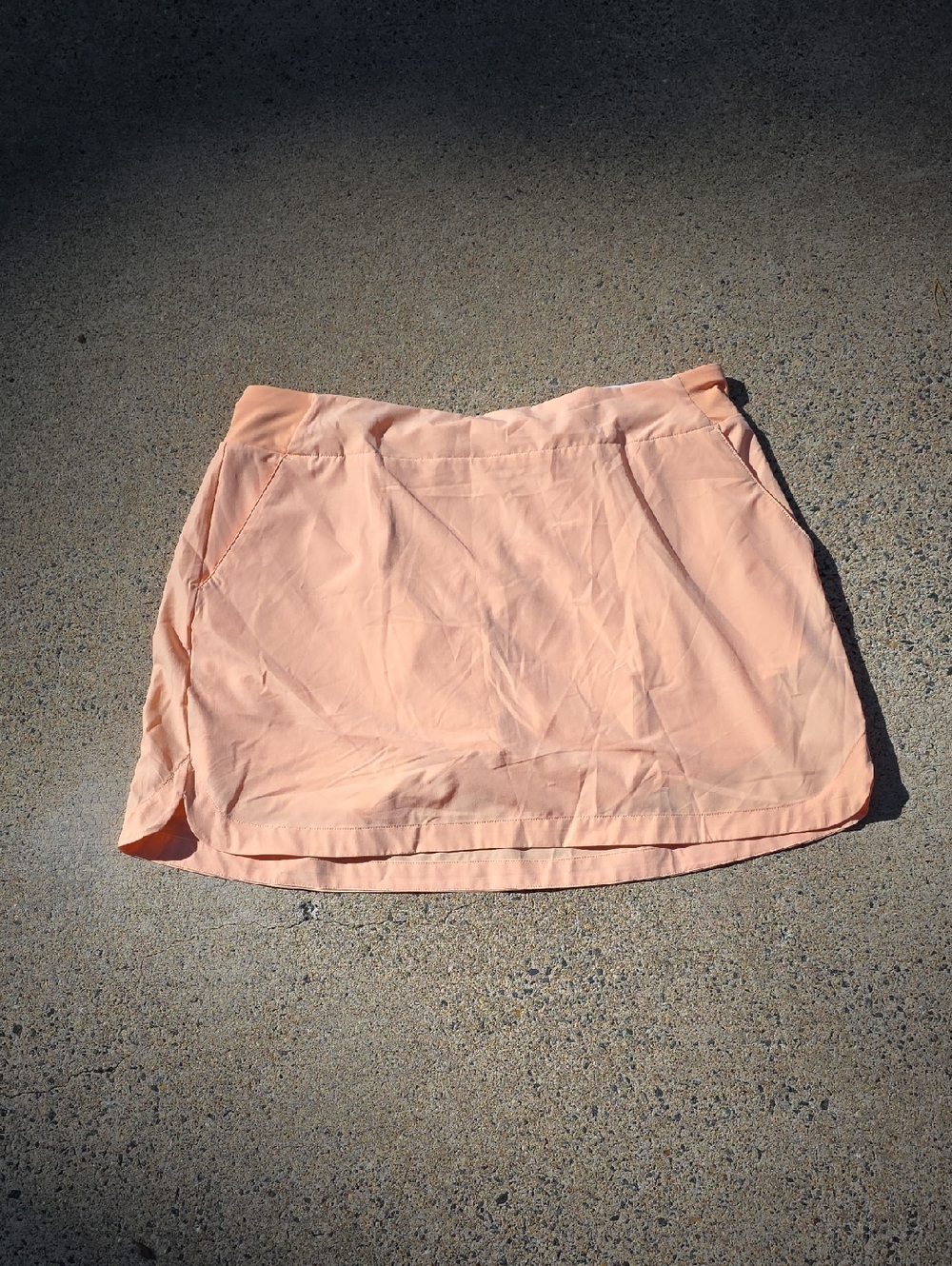 Walter Hagen Peach Pull-On Skort